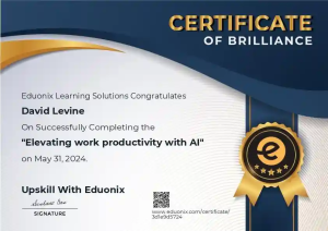 Eduonix AI Certificate